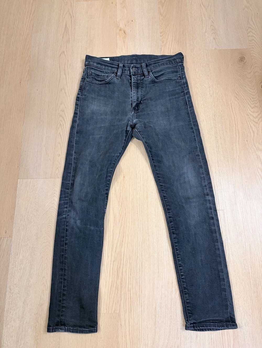 Men’s Levi’s Premium 511 Slim Fit Black Washed Jeans